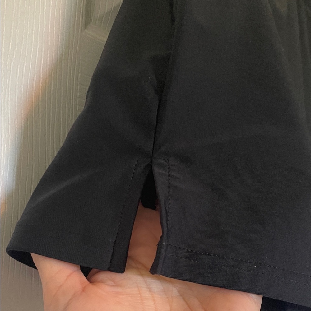 Women’s Croft & Barrow sz 10 black swim skirt over bikini bottom 15% spandex - Picture 6 of 10